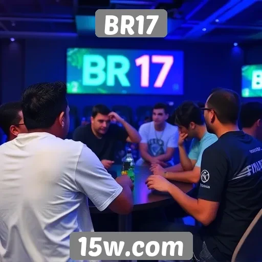 A comunidade de BR17 e suas interações online