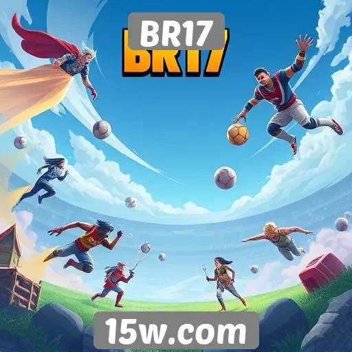 Exploração da variedade de jogos disponíveis no BR17